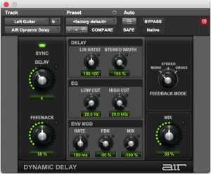 AIR Dynamic Delay