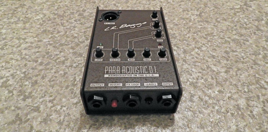 ギター録音の小物たち その1 Para Acoustic DI